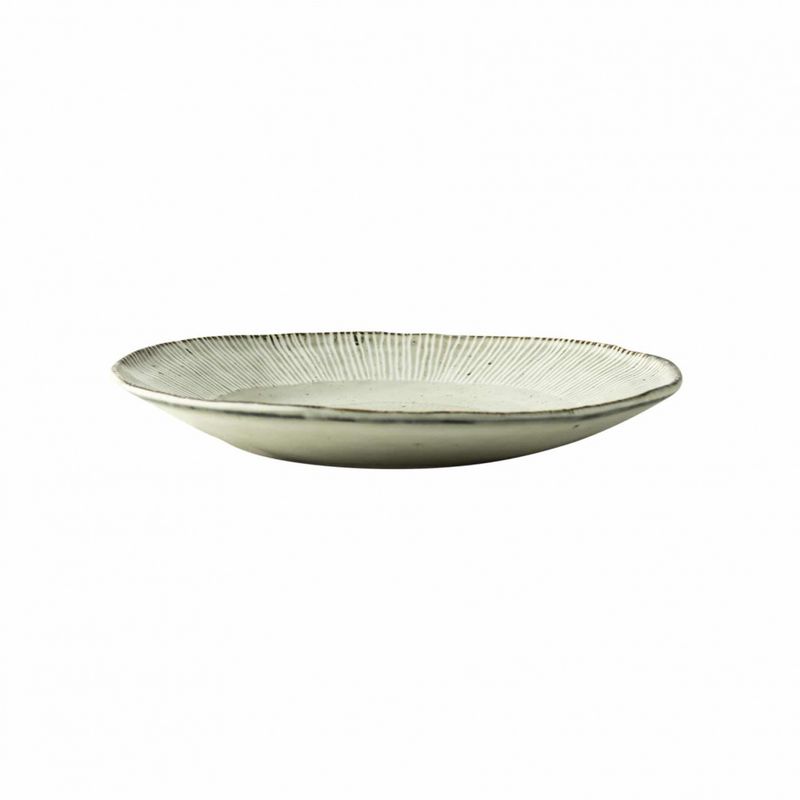 Asjett 21,5cm kremfarget