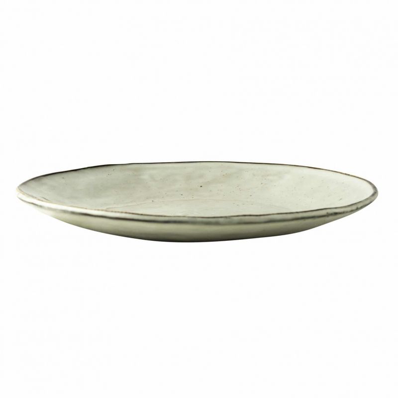 Tallerken 26,5cm kremfarget