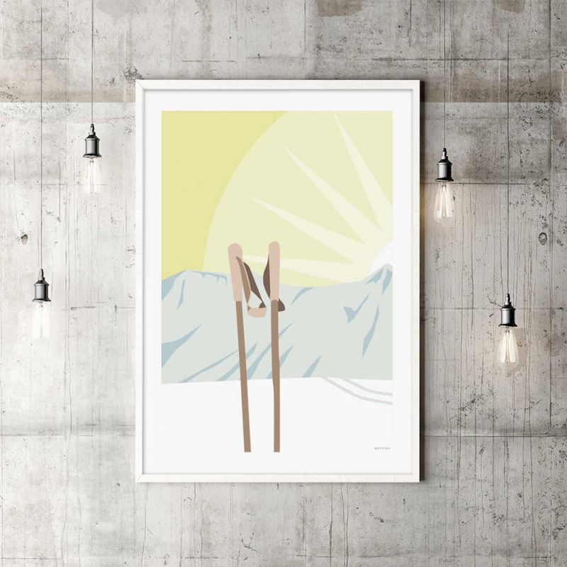 Holviks poster skistaver