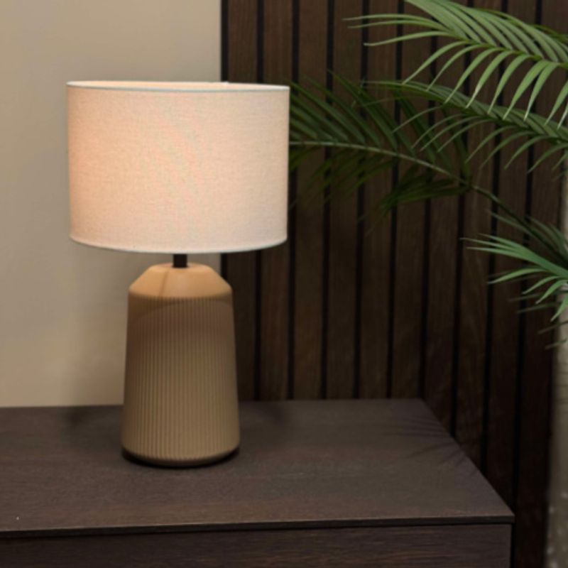 Capalbio bordlampe sand